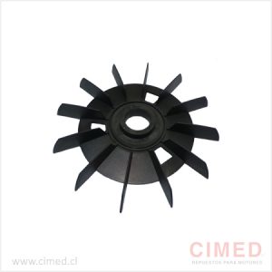 Ventilador Zytel Eje 80 x  280 - 400 mm T180 (9022-80-COR)
